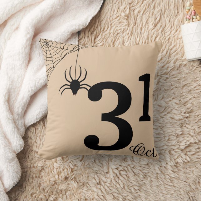Roligt Happy halloween Oktober 31a Kudde (Filt)