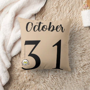 Roligt Happy halloween Oktober 31a Kudde
