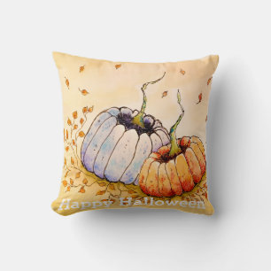 Roligt Happy halloween Pumpkin Dekorativ kudde