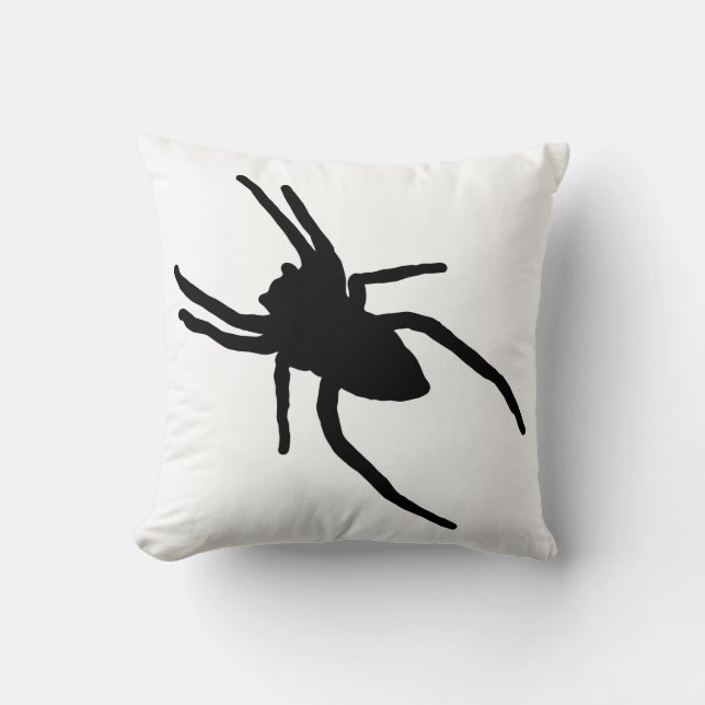 Roligt Happy halloween Spider Kudde (Framsida)