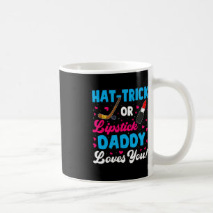 Roligt Hat-Trick eller Lipstick Pappa Kärlek Du Ne Kaffemugg