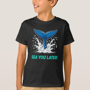 Roligt Hav Skämt Själv Sen Valhajar Svans T Shirt