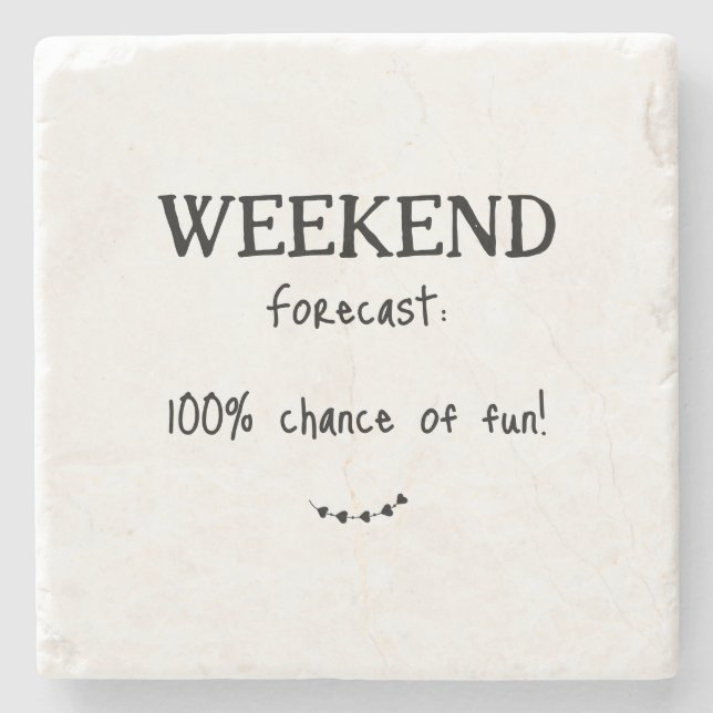 Roligt Helg prognostiserat Cute Heart Stenunderlägg (Framsidan)