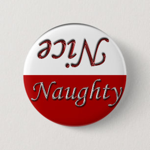 Roligt Helgdag Saker Nice Naughty Knapp