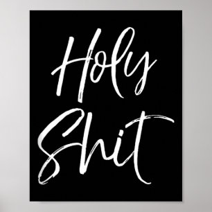 Roligt Heligt Gag-Gåva Excitement Citat Uttalande Poster