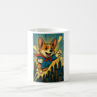 Roligt Hero Hund Coffee Mugg
