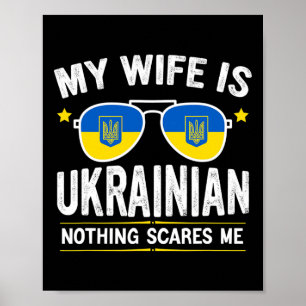 Roligt Herr Min fru är ukrainsk Poster