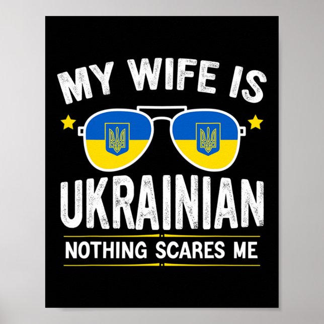 Roligt Herr Min fru är ukrainsk  Poster (Framsidan)
