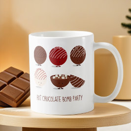 Roligt Hett Chocolate Bomb Party Kaffemugg