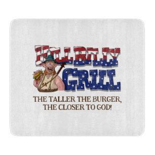 Roligt HillBilly Grill Danmark Cshing Board!