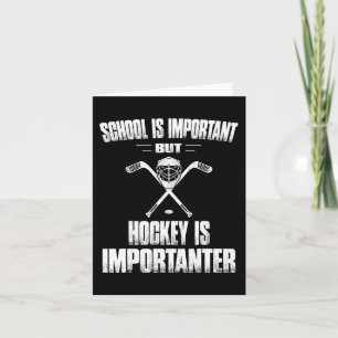 Roligt Hockey är viktiga gåvor till boys och Manar Kort