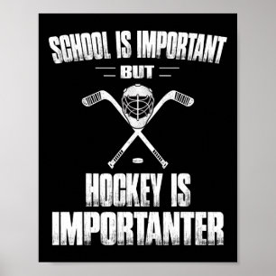 Roligt Hockey är viktiga gåvor till boys och Manar Poster