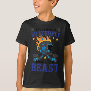 Roligt Hockey Boys Ice Hockey T Shirt