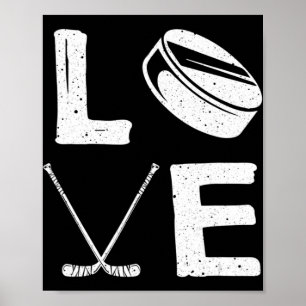 Roligt Hockey Design För barn Manar Women Ice Hock Poster