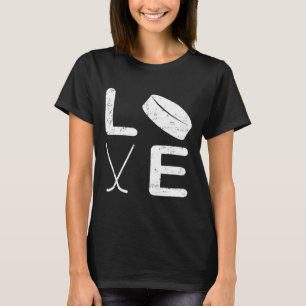 Roligt Hockey Design För barn Manar Women Ice Hock T Shirt