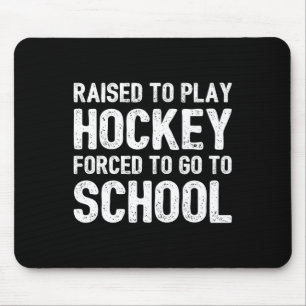 Roligt Hockey För barn Ice Hockey Älskare Coach Musmatta