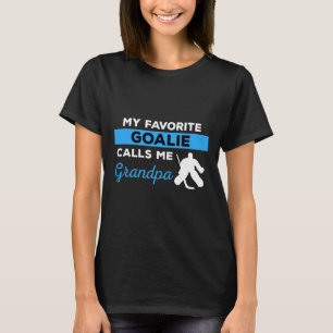 Roligt Hockey Grandpa Goalie Player Sports Gift T Shirt