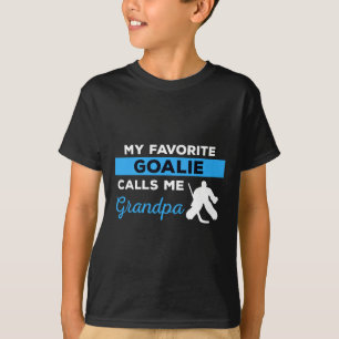 Roligt Hockey Grandpa Goalie Player Sports Gift T Shirt