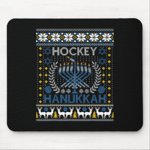 Roligt Hockey Menorah Hanukkah Jewish Festival Hol Musmatta