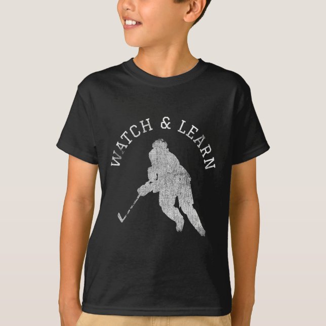 Roligt Hockey Player Expertise Bragging T Shirt (Framsida)