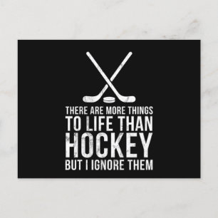 Roligt Hockey Saker - mer roligt för livstidsgåvor Vykort