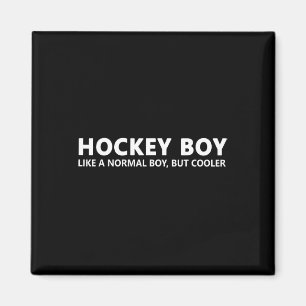 Roligt Hockey Son Ice Hockey Boy Magnet