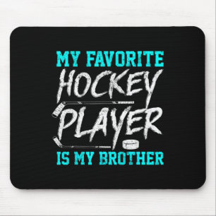Roligt Hockey Tee Brother Novelty Gift Syskon Musmatta