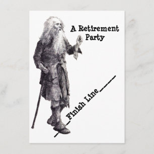 Roligt Humor man som inbjuder Pension Inbjudningar