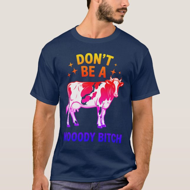 Roligt Humörigt Attityd Varning Citat T Shirt (Framsida)