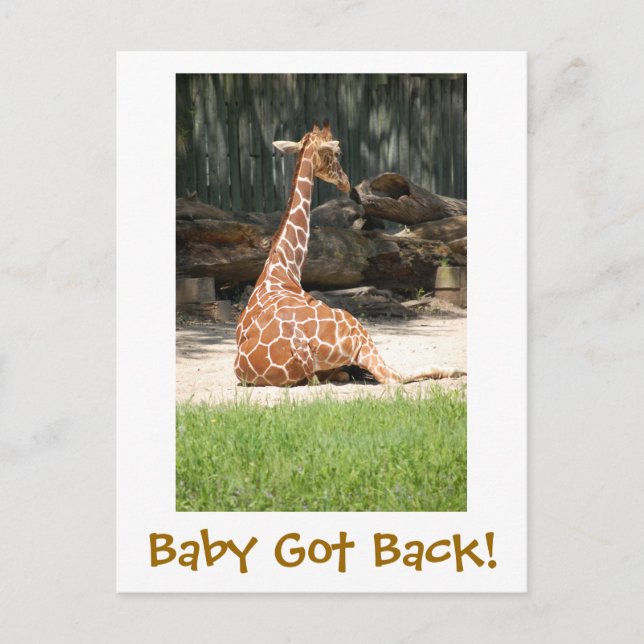 Roligt humoristisk vykort (Framsida)