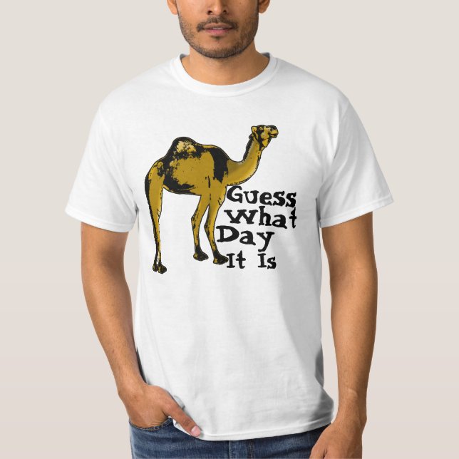 roligt humpday t shirt (Framsida)