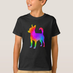 Roligt Hund älskare Owner Tie Dye Chihuahua T Shirt