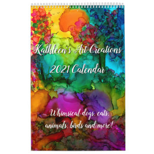 Roligt Hund, katter, djur, fåglar och mer kalender