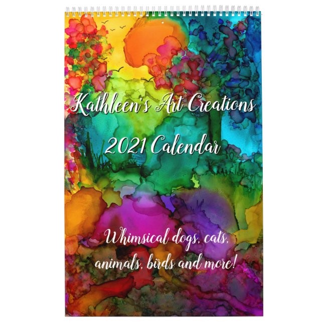 Roligt Hund, katter, djur, fåglar och mer kalender (Omslag)