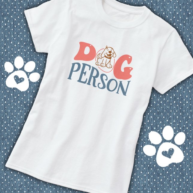 Roligt Hund Person T Shirt (Skapare uppladdad)