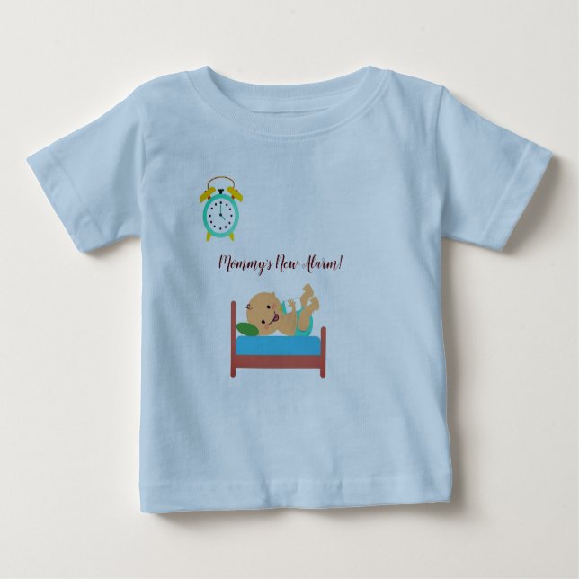 Roligt i babyvisningsprogrammet (inget underbasera t shirt (Framsida)