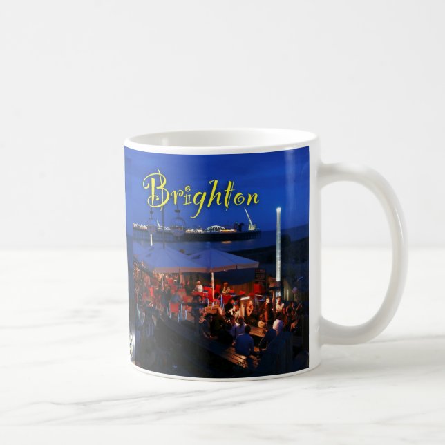 Roligt i Brighton! Kaffemugg (Höger)