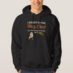 Roligt I BRÖST I HELIGANS GHOST Hoodie