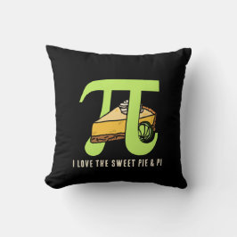 Roligt I KÄRLEK PAJ OCH PI-dagen Kudde