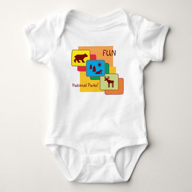 Roligt i Parker! T-shirt (Framsida)