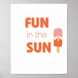 roligt i sol Poster och utskrift