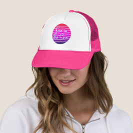 Roligt i Sol Rosa Sunset Keps