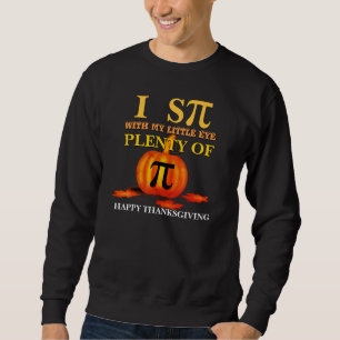 Roligt I SPY PUMPKIN PAJ Thanksgiving Lång Ärmad Tröja
