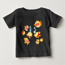 Roligt i tecknaden Fish Tank Baby T-Shirt