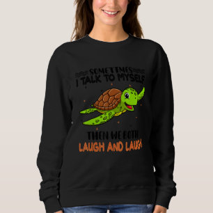 Roligt Ibland Pratar Jag Med Mig Själv Vi Båda Skr T Shirt