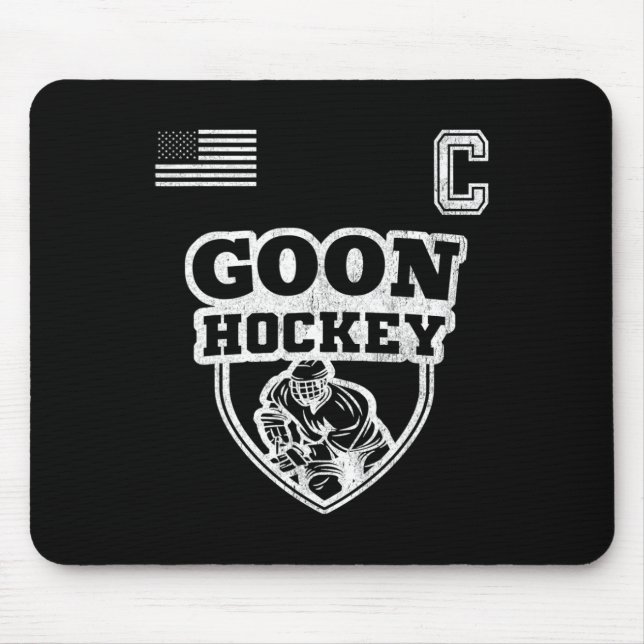 Roligt Ice Hockey - Team Goon Kapten Musmatta (Framsidan)
