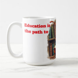 Roligt Illustration Kaffemugg