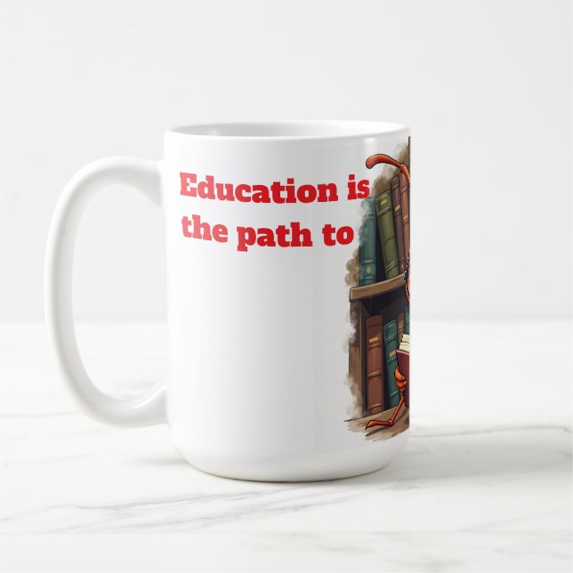 Roligt Illustration Kaffemugg (Vänster)