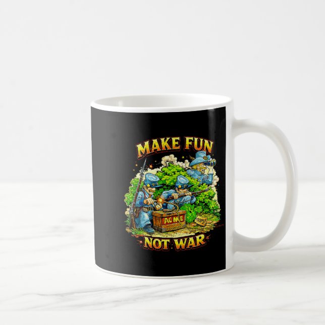 Roligt inbördeskrigspresent  kaffemugg (Höger)