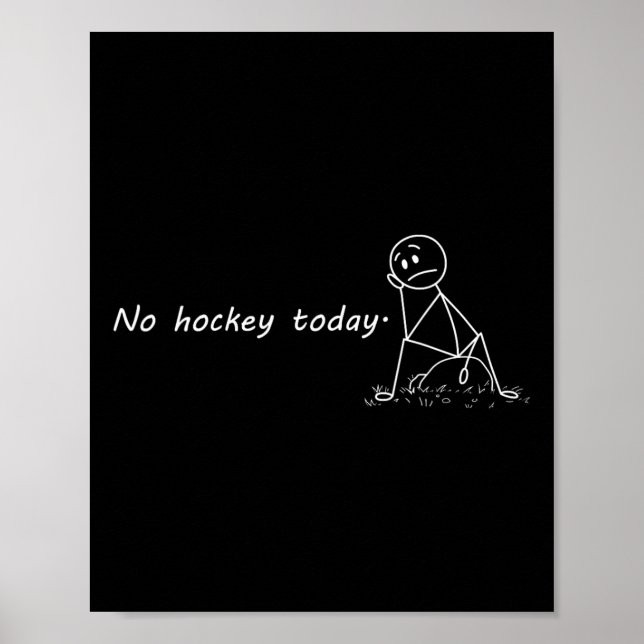 Roligt Ingen Hockey Idag _3  Poster (Framsidan)